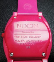 定価9,900円 ニクソン NIXON THE TIME TELLER P タイムテラーP 腕時計 ピンク_画像9
