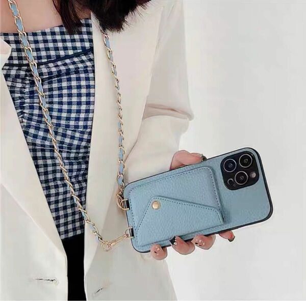 スマホショルダー 携帯ケース 手帳型 スタンド ピンク スマホカバー 可愛い　オシャレ　上品