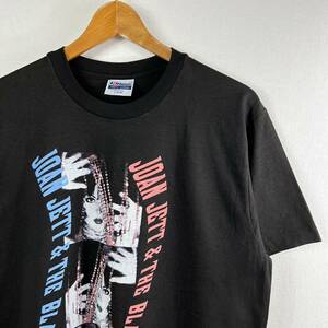 【Joan Jett & The Blackhearts】ビンテージ 90s Tシャツ The Runaways tank girl riot grrrl ロックT ジョーン ジェット 当時物 古着 