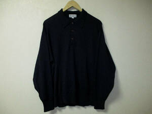  Burberry zBurberrys wool long sleeve sweater navy blue size LY three . association (3Foke