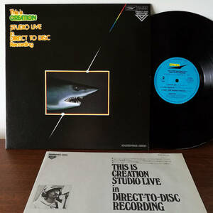 ★LP Creation - クリエイション / This Is Creation Studio Live in Direct to Disc Recording '79 JPN 日本盤_Express ELF-95024