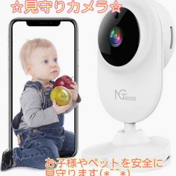 【新品未使用】NGTeco ネットワークWi-Fiカメラ ペット　子ども