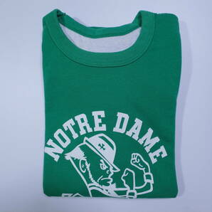 送料無料 champion Notre Dame Fighting Irish チャンピオン ダブルフェイス リバーシブル Tシャツ ヴィンテージ vintage L USAの画像1