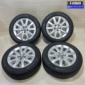 205/55R16 W246 Bクラス 純正 6.5-16+49 5H112 2021年製 ピレリ チンチュラート P6 16インチ 4本セット 009k