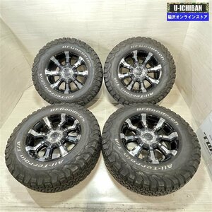 265/70R17 FJクルーザー 等 マーテルギア 8-17+25 6H139.7 BFG オールテレーンKO2 17インチ 4本セット 009