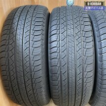 良品 150プラド マットブラックエディション 純正 18インチ 7.5J +25 6H 139 & 265/60R18 2023年製 ミシュラン 1台 4本セット トヨタ ☆004_画像9