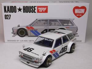 MINI GT★ダットサン KAIDO 510 ワゴン BRE V2 KHMG027 街道★はうす WAGON Datsun 1/64 TSM