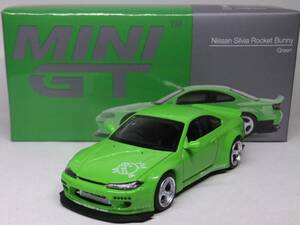 MINI GT★ニッサン Pandem Nissan シルビア S15 Rocket Bunny グリーン MGT00500-R 1/64 TSM SILVIA パンデム Green