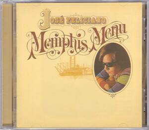 ☆JOSE FELICIANO(ホセ・フェリシアーノ)/Memphis Menu◆73年発表のメンフィス録音＆Steve Cropper全面参加の超大名盤◇世界初CD化＆レア