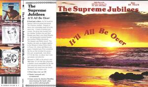 ☆The Supreme Jubilees/It'll All Be Over◆80年発表の超マイナーなゴスペル・ソウル＆ファンクの超大名盤！◇世界初CD化＆廃盤・レア★