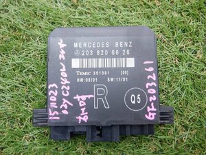  Benz original GF-203261 W203 C240 C Class 2002 year control module unit 2038206626 m-23-6-434