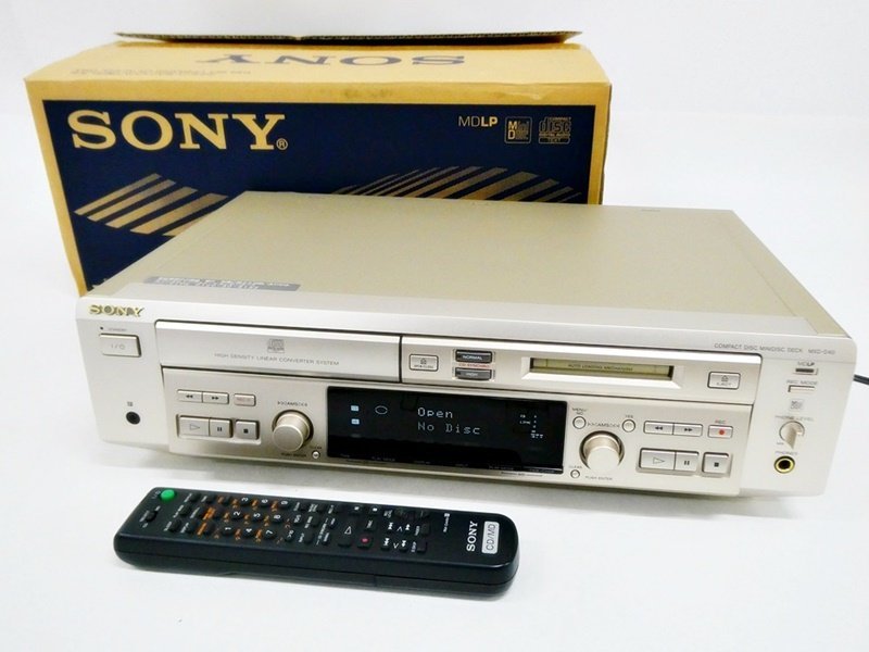 ヤフオク! -「sony mxd-d40」の落札相場・落札価格