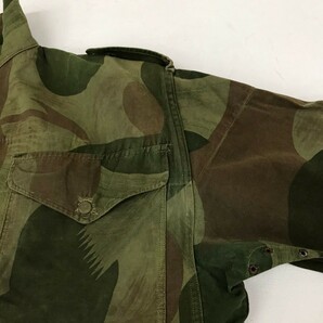 【size.3】50s 1950年代 ベルギー軍 実物 Belgian Army Denison Smock デニソンスモックジャケット ブラッシュカモ 迷彩 アノラック ユーロの画像9