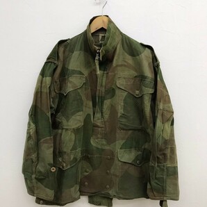 【size.3】50s 1950年代 ベルギー軍 実物 Belgian Army Denison Smock デニソンスモックジャケット ブラッシュカモ 迷彩 アノラック ユーロの画像1