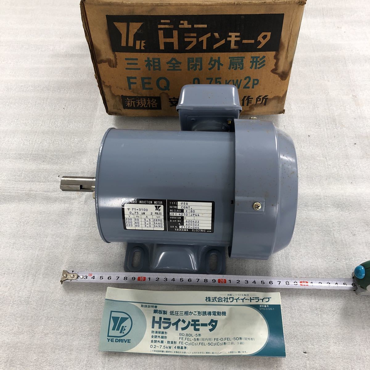 ヤフオク!  安川電機 モーター工具、用品 の落札相場・落札価格