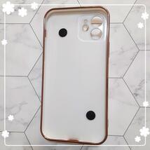 iPhone12 ケース ハートチェーン ホワイト かわいい 量産型 韓国_画像10