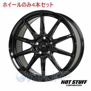 4本セット HOT STUFF G.speed G-05 メタリックブラック (MBK) 15インチ 6.0J 114.3/5 43 ランエボIX(9)MR CT9A