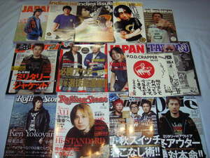 Hi-STANDARD&横山健13冊+P.O.D.CRAPPER5冊+疾風勁草編パンフ/CD&STICKER付★AIR JAM,NAMBA69,DRAGON ASH,BRAHMAN,10-FEET,KEMURI,HAWAIIAN6