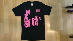 Generation X Kiss Me Deadly Tシャツ 黒色 Sサイズ フルーツオブザルーム Billy Idol Heavy Cotton Men's Unisex Tshirt 送370 検 パンク