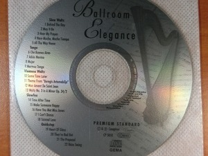 Ballroom Elegance /盤のみ 【社交ダンス音楽ＣＤ】♪オ124