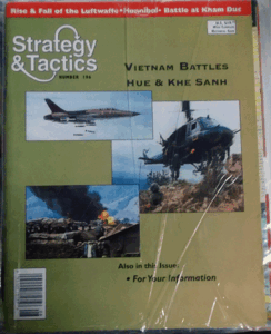 DG/STRATEGY & TACTICS NO.196 VIETNAM BATTLES HUE & KHE SANH/新品駒未切断/日本語訳無し