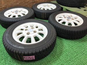 スズキ純正 13inch × 155/70R13 PCD100 4穴 Kei エブリイワゴン キャリイ エブリイ スタッドレス