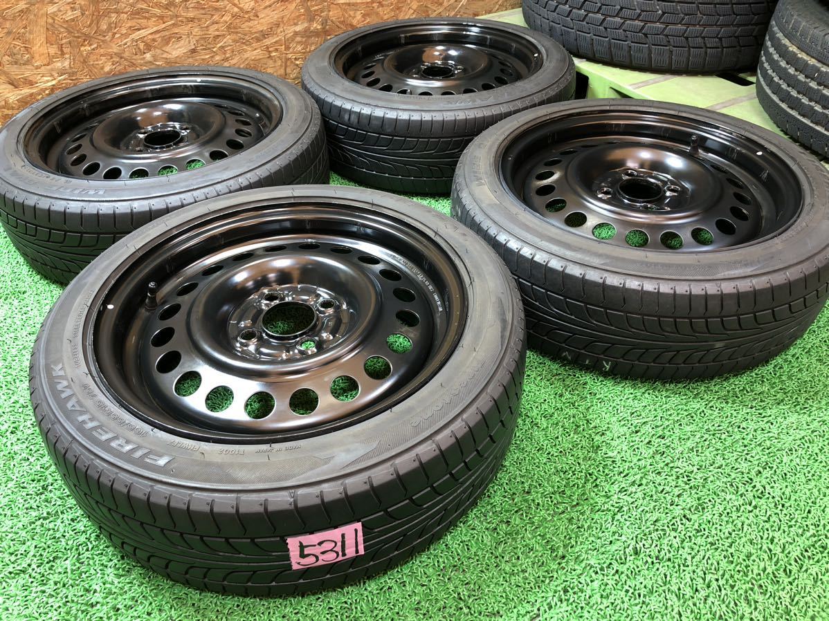 ヤフオク! -「鉄チン」(4穴) (15インチ)の落札相場・落札価格