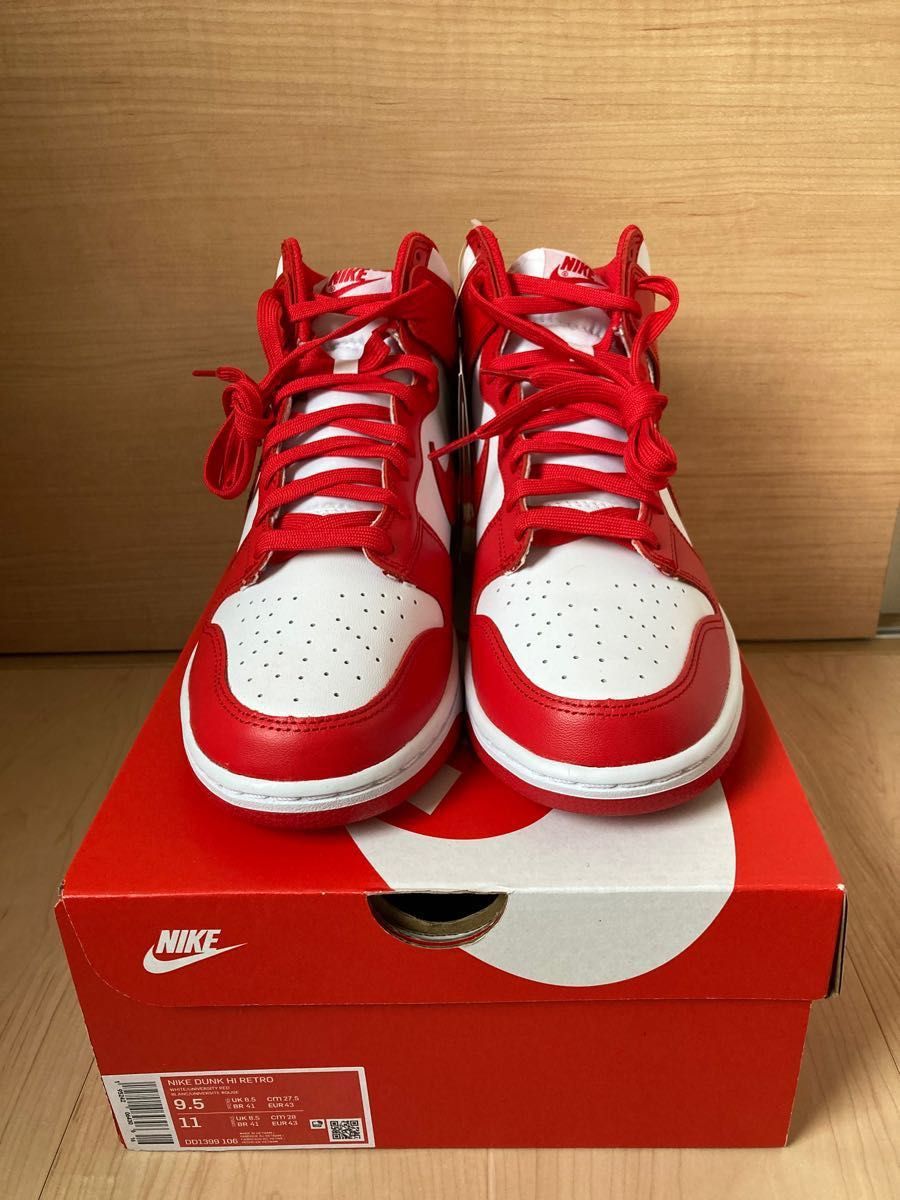 タイムセール 2足セット販売 28cm&27 5cm Dunk High Championship 黒