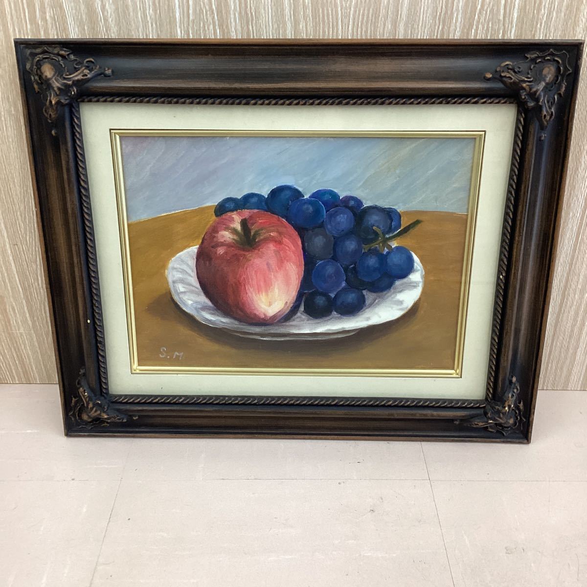 ヤフオク! -「ぶどう」(絵画) (美術品)の落札相場・落札価格