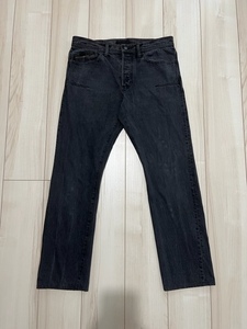 UNDERCOVER Less but Better Black denim pants 3 アンダーカバー レス バット ベター ブラック デニム ブラック ジーンズ 黒