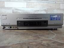 H1811(073)-829/HY3000　SONY ソニー VHS/MiniDV ダブルビデオデッキ WV-DR5_画像2