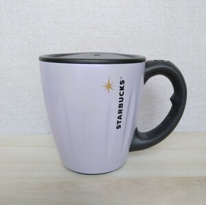 未使用 スターバックス ステンレス ネットワーカー マグ パープル 350ml スタバ STARBUCKS マグカップ キャンプ アウトドア デスク 紫