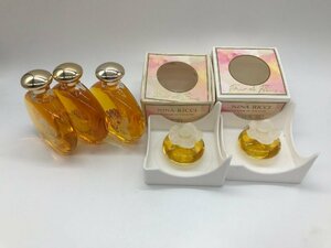 ■【YS-1】 香水 ■ ニナリッチ NINARICCI ■ フルールドフルール オードトワレ EDT 25ml ×3 6ml ×2 ■ 5本セット 【同梱可能商品】K■