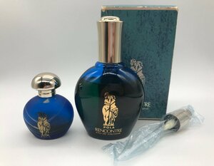 ■【YS-1】 希少 香水 ■ ポーラ POLA RENCONTRE ランコントレ 2本セット ■ パルファム 25ml 120ml 【同梱可能商品】K■