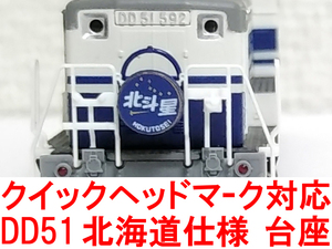 ヘッドマーク 台座 (DD51 TOMIX トミックス KATO カトー 14系/24系 トワイライトエクスプレス/カシオペア/北斗星/エルム/夢空間/まりも 等