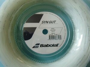 ★新品 Babolat(バボラ)SYN GUT 硬式テニスガット ゲージ1.25mm １２ｍ切り