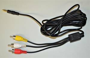  free shipping *RCA(3P)=3.5mm(4P) conversion code 3m* special price sale -