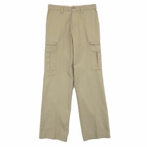 古着 ディッキーズ Dickies ワーク カーゴパンツ カーキベージュ サイズ表記：31　gd79911