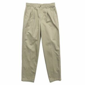 古着 ドッカーズ DOCKERS チノパンツ ツータック ベージュ サイズ表記：W32L34　gd68260