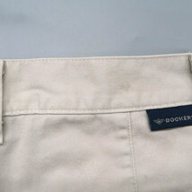 古着 ドッカーズ DOCKERS ショートパンツ ハーフパンツ ツータック ベージュ サイズ表記：36　gd80463_画像8