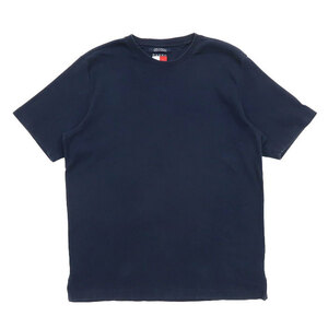 古着 TOMMY トミーヒルフィガー 無地Tシャツ ネイビー サイズ表記：L　gd78974