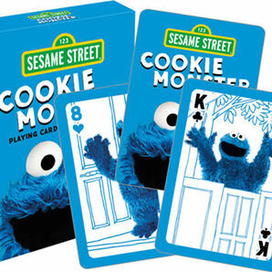 Sesame Street (セサミストリート) Cookie Monster トランプ カードゲームの画像1
