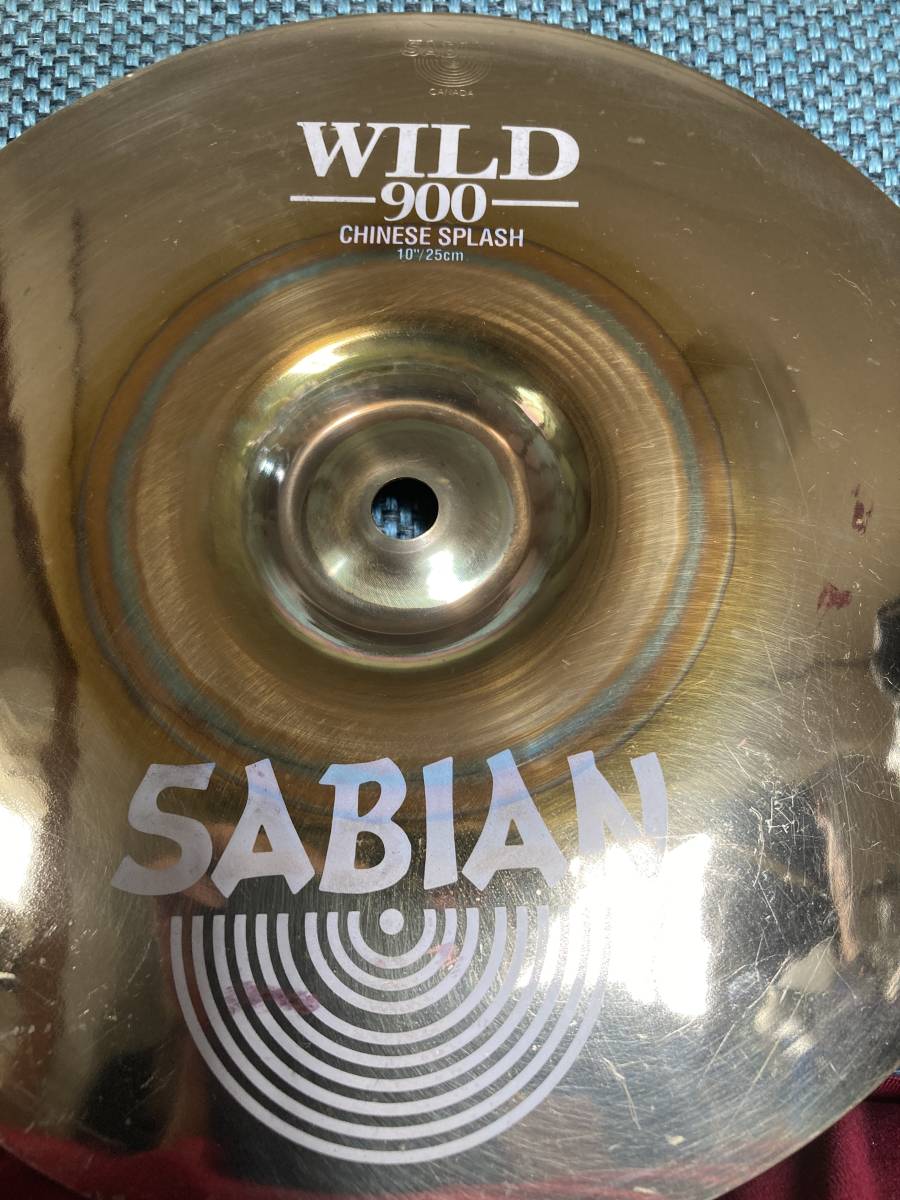 SABIAN WILD900 Chinese Splash 10インチ 260g - JChere雅虎拍卖代购