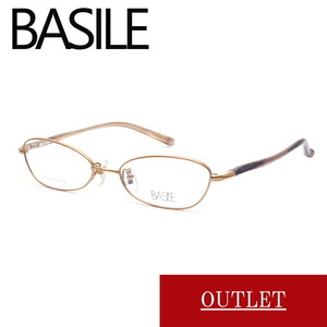 【度付きレンズ込み】アウトレット 68 BASILE outlet sale セール 眼鏡 めがね 伊達眼鏡