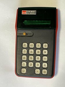 [ junk ] SHARP sharp retro calculator ELSI MATE L si- Mate EL-8000A # Showa Retro that time thing interior miscellaneous goods parts taking # pine 361