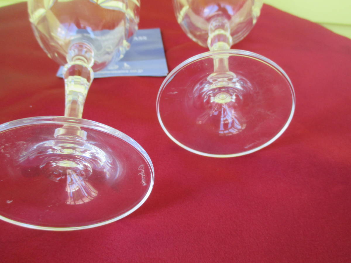 ☆ワイングラス ペアー ボヘミアグラス BOHEMIA GLASS LASKA