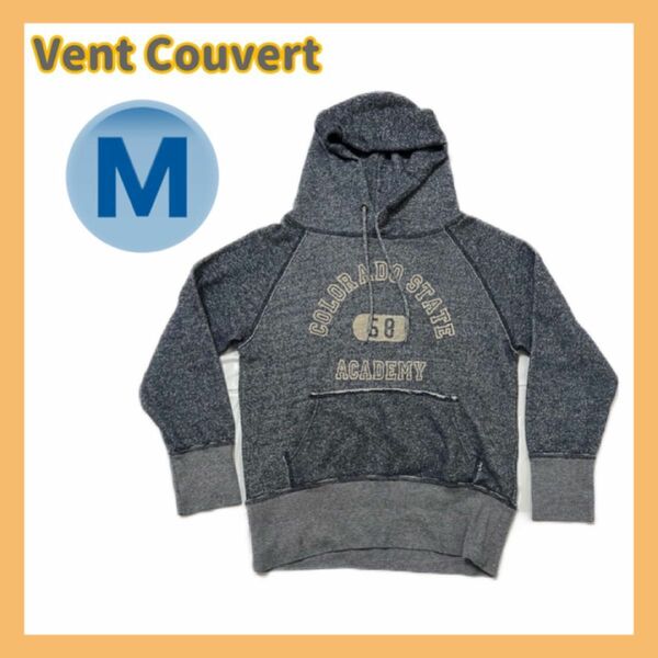 Vent Couvert パーカー 青 M カジュアル 着回し