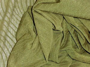 (生地)　濃緑　ポリエステル９５％　ポリウレタン５％　W巾　2.5m　（25569）