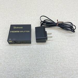 J3-3）AstroAI HDMI 分配器 スプリッター 1入力2出力 同時出力 4K×2K （24）