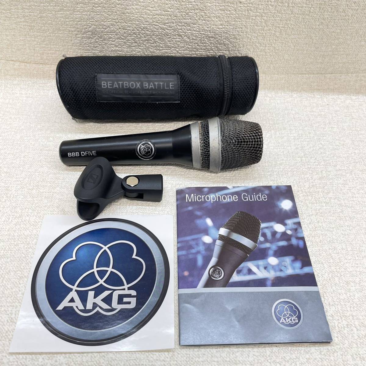 5)AKG アーカーゲー BBB DFIVE ダイナミックマイク(51) - JChere